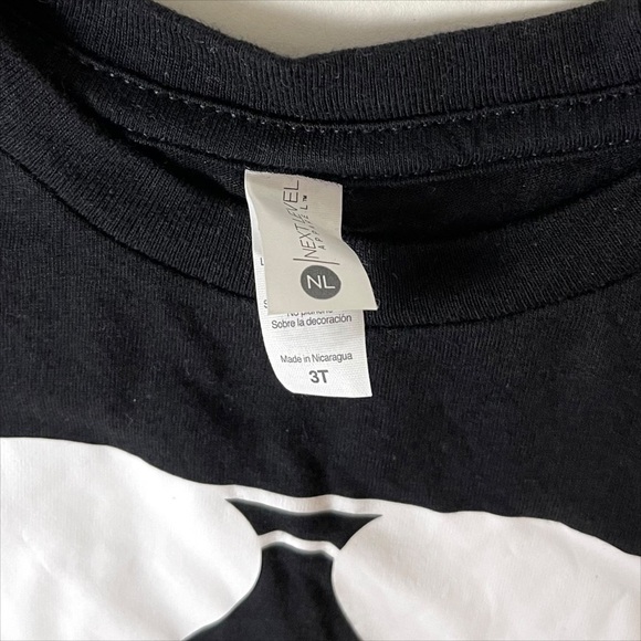 NEXT LEVEL Kid’s Wedding Graphic Short Sleeve Top - 3T - Picture 3 of 7